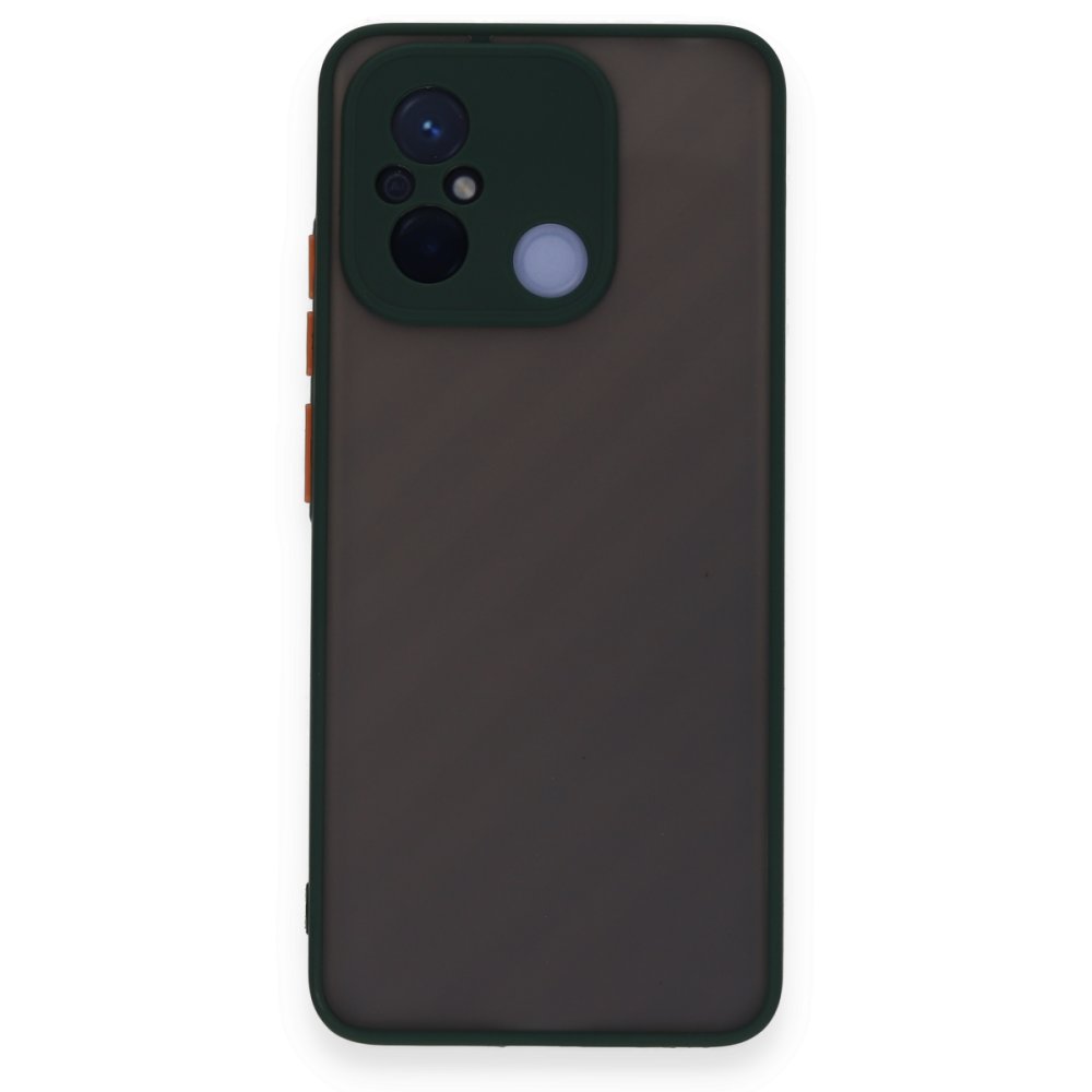 Redmi 12C Kılıf Montreal Silikon Kapak - Yeşil