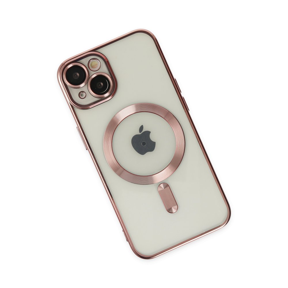 iPhone 14 Plus Kılıf Kross Magneticsafe Kapak - Rose  iPhone 14 Plus Kılıf Kross Magneticsafe Kapak - Rose