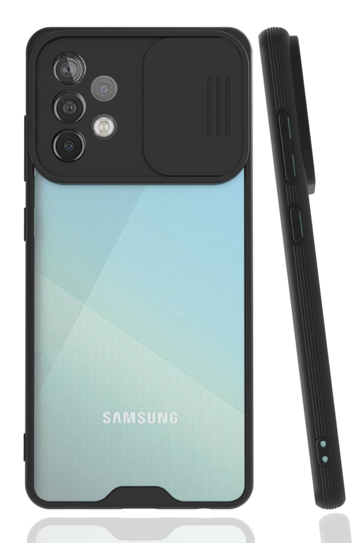 Samsung Galaxy A52S Kılıf Platin Kamera Koruma Silikon - Siyah Samsung Galaxy A52S Kılıf Platin Kamera Koruma Silikon - Siyah