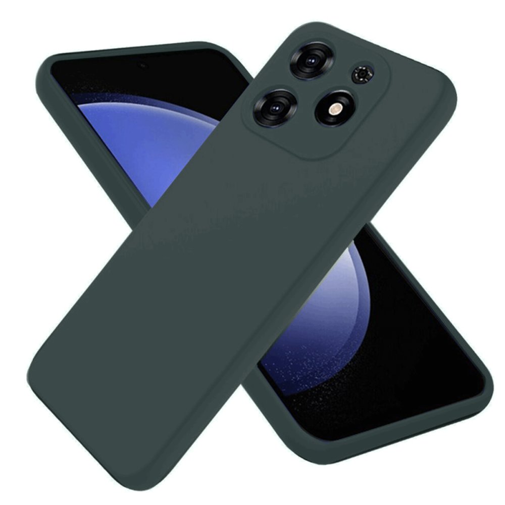 Tecno Spark 20C Kılıf First Silikon - Koyu Yeşil Tecno Spark 20C Kılıf First Silikon - Koyu Yeşil