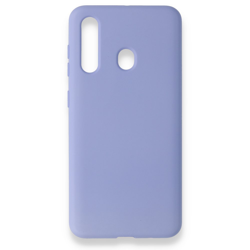  Samsung Galaxy M40 Kılıf Nano içi Kadife Silikon - Lila