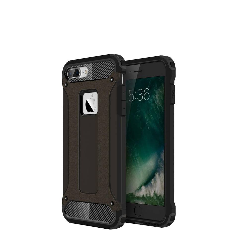 iPhone 8 Plus Kılıf Tank Silikon Kapak - Siyah iPhone 8 Plus Kılıf Tank Silikon Kapak - Siyah