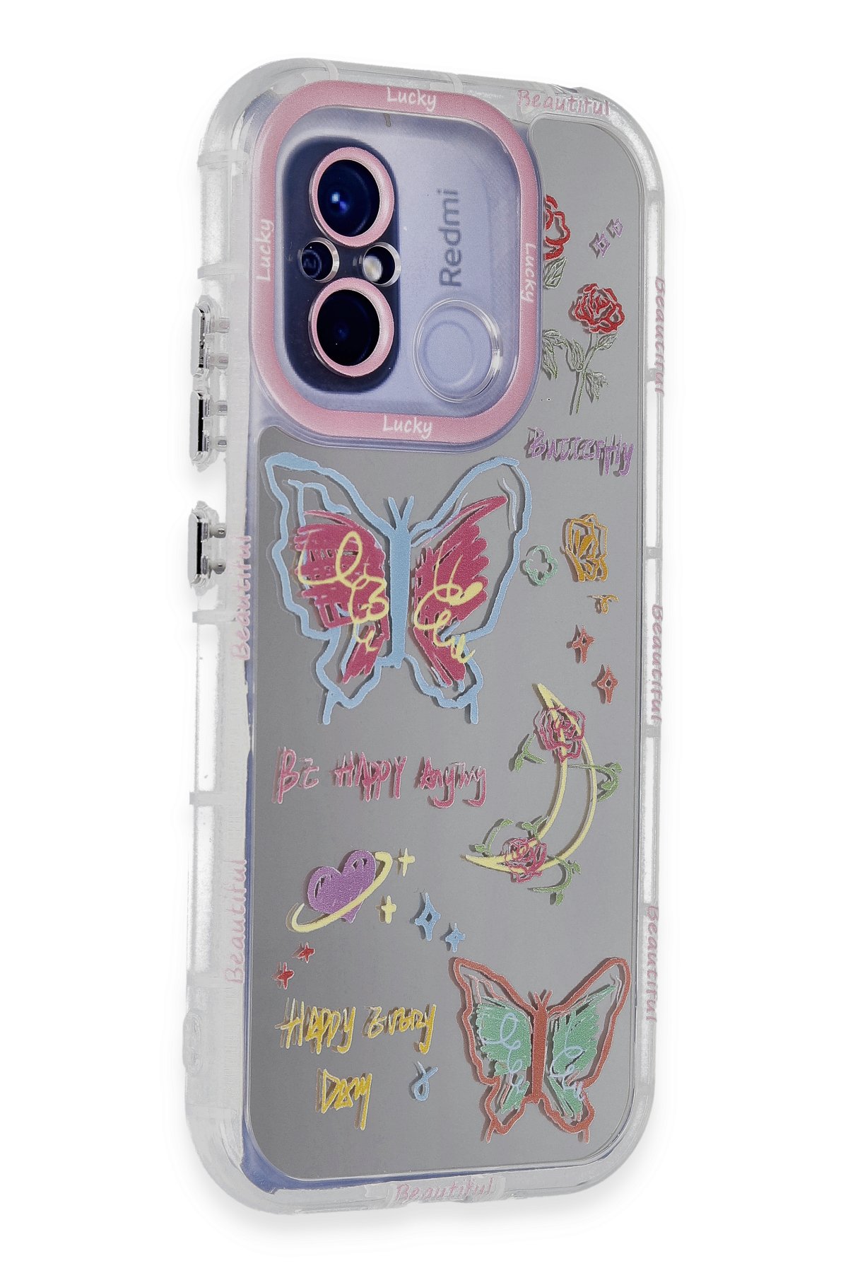 Redmi 12C Kılıf Reflexion Desenli Kapak - Desen 8