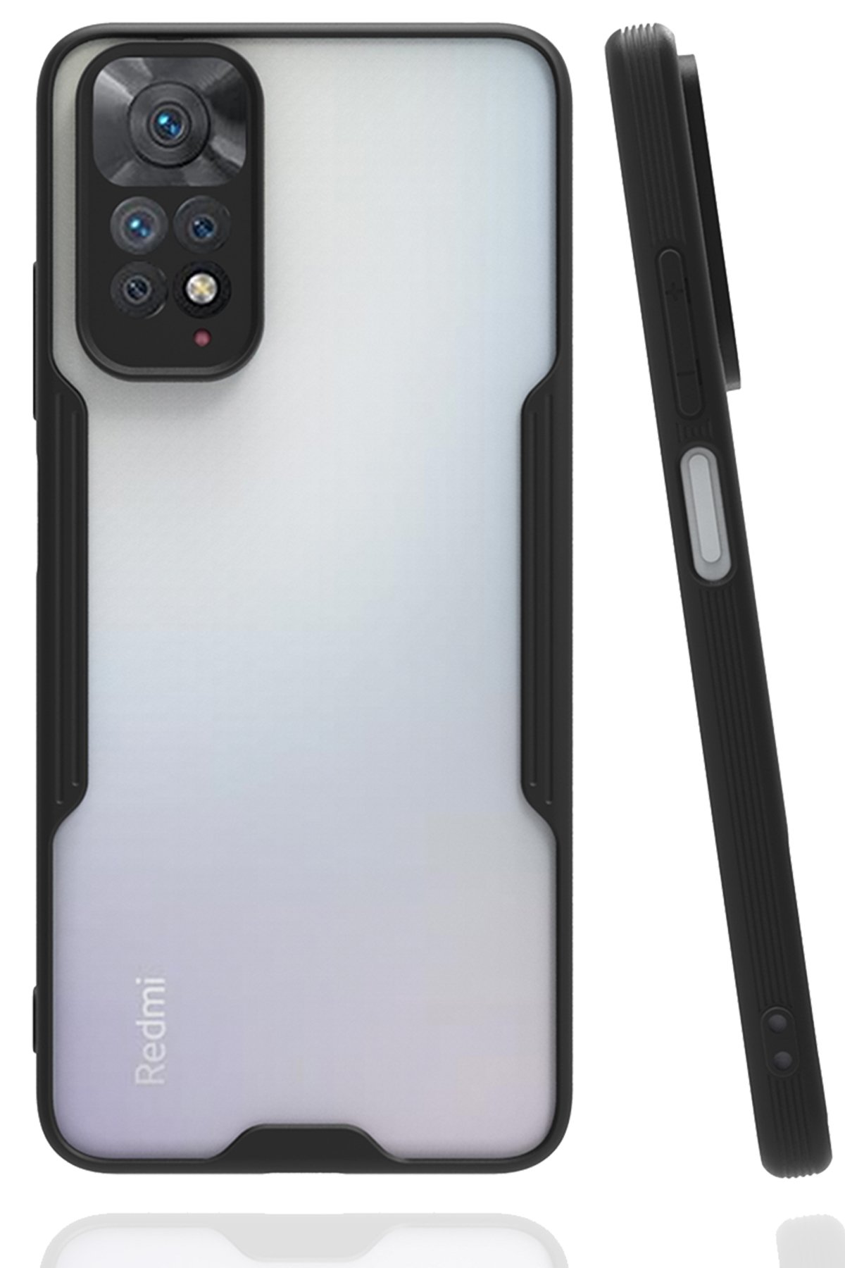 Redmi Note 11S Kılıf Platin Silikon - Siyah Redmi Note 11S Kılıf Platin Silikon - Siyah