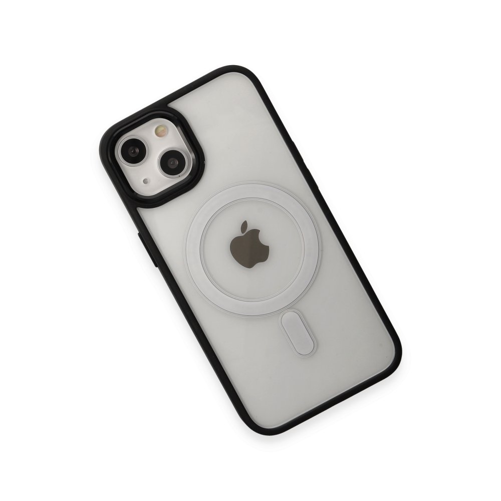  iPhone 15 Pro Kılıf Room Magneticsafe Silikon - Siyah