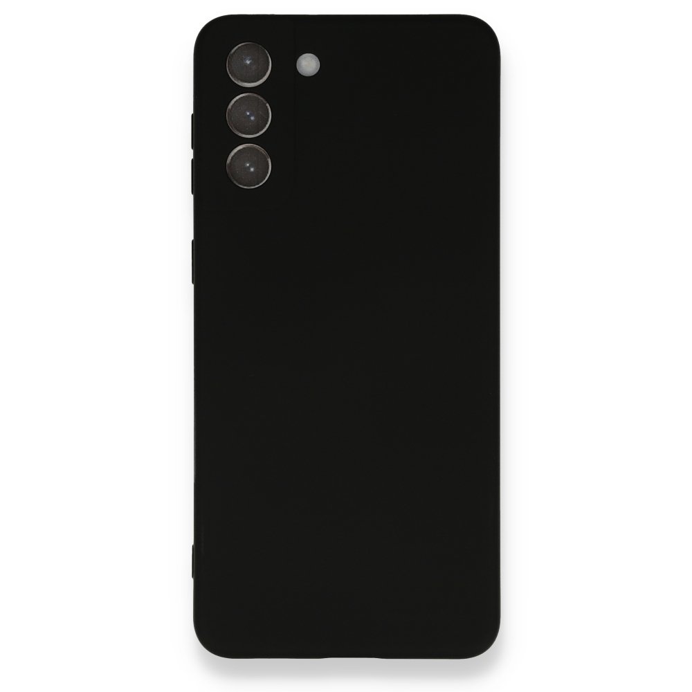  Samsung Galaxy S21 Plus Kılıf Nano içi Kadife Silikon - Siyah