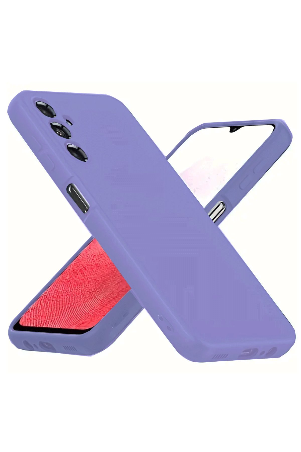  Samsung Galaxy A34 5G Kılıf First Silikon - Lila