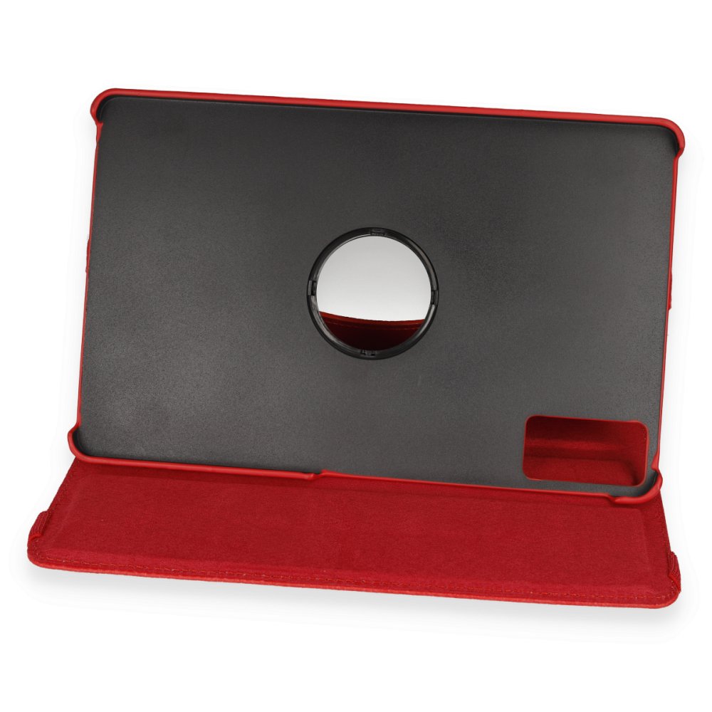 Redmi Pad Kılıf 360 Tablet Deri Kılıf - Kırmızı