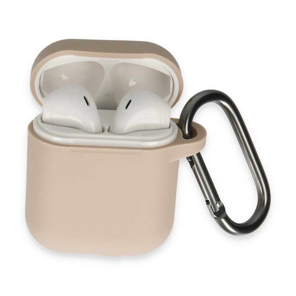 Airpods 2 (2.nesil) Hang Kılıf - Pudra Airpods 2 (2.nesil) Hang Kılıf - Pudra