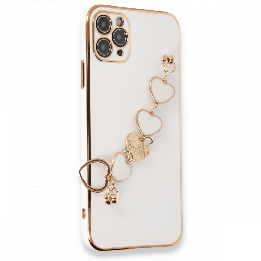 iPhone 11 Pro Kılıf Esila Silikon - Beyaz iPhone 11 Pro Kılıf Esila Silikon - Beyaz
