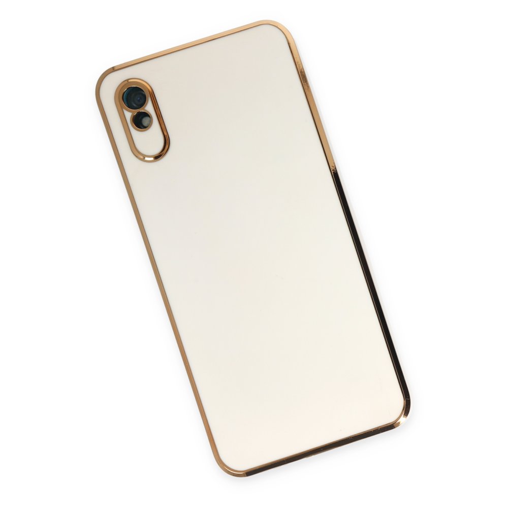 Redmi 9A Kılıf Volet Silikon - Beyaz Redmi 9A Kılıf Volet Silikon - Beyaz