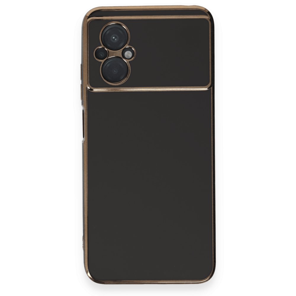 Xiaomi Poco M5 Kılıf Volet Silikon - Siyah Xiaomi Poco M5 Kılıf Volet Silikon - Siyah