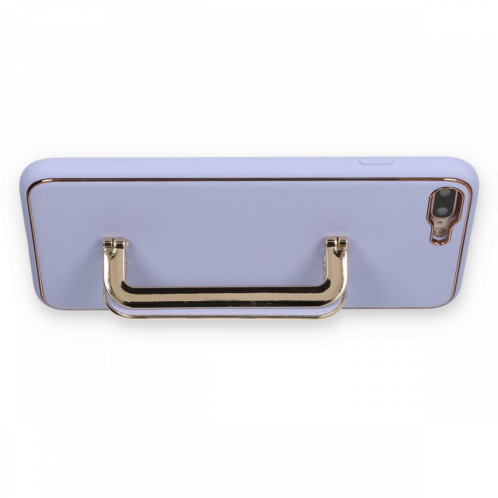 iPhone 8 Plus Kılıf Coco Elit Kapak - Lila iPhone 8 Plus Kılıf Coco Elit Kapak - Lila