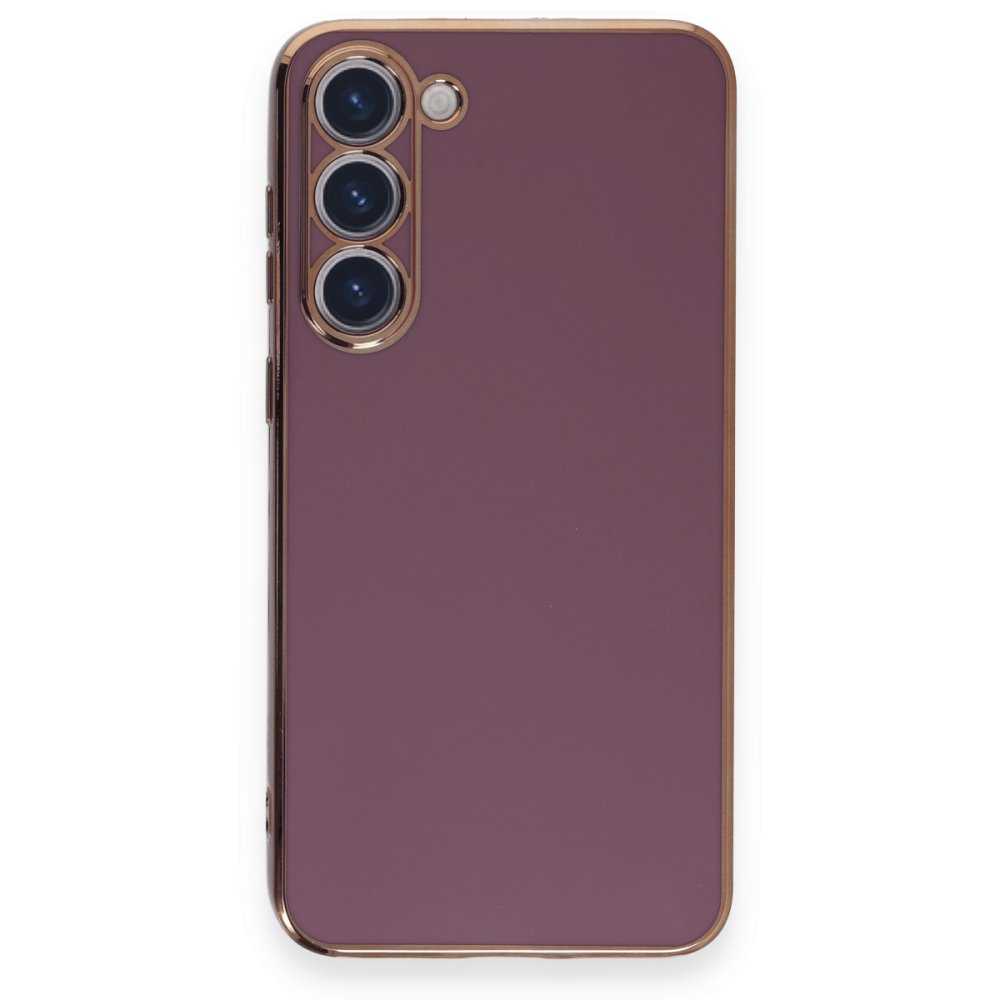  Samsung Galaxy S23 Plus Kılıf Volet Silikon - Mor
