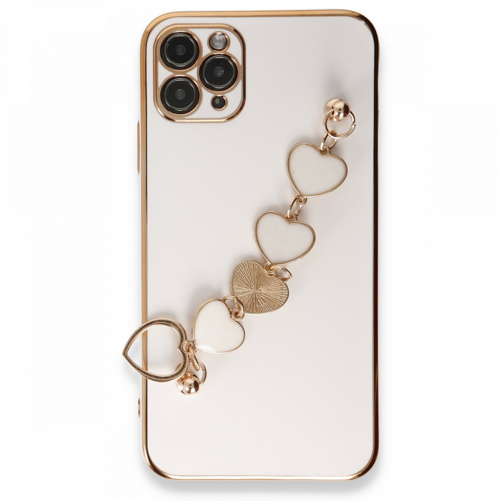 iPhone 11 Pro Kılıf Esila Silikon - Beyaz iPhone 11 Pro Kılıf Esila Silikon - Beyaz