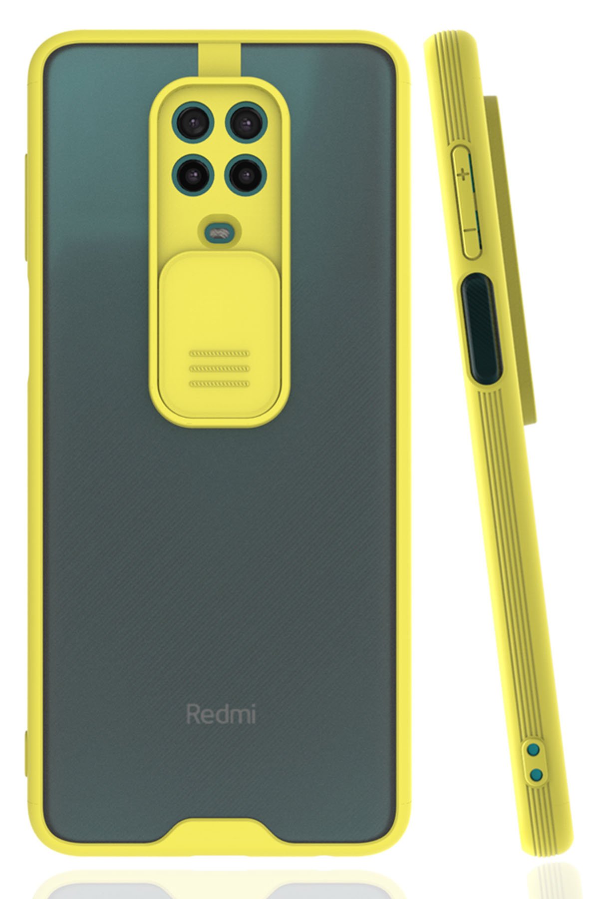 Redmi Note 9S Kılıf Platin Kamera Koruma Silikon - Sarı Redmi Note 9S Kılıf Platin Kamera Koruma Silikon - Sarı