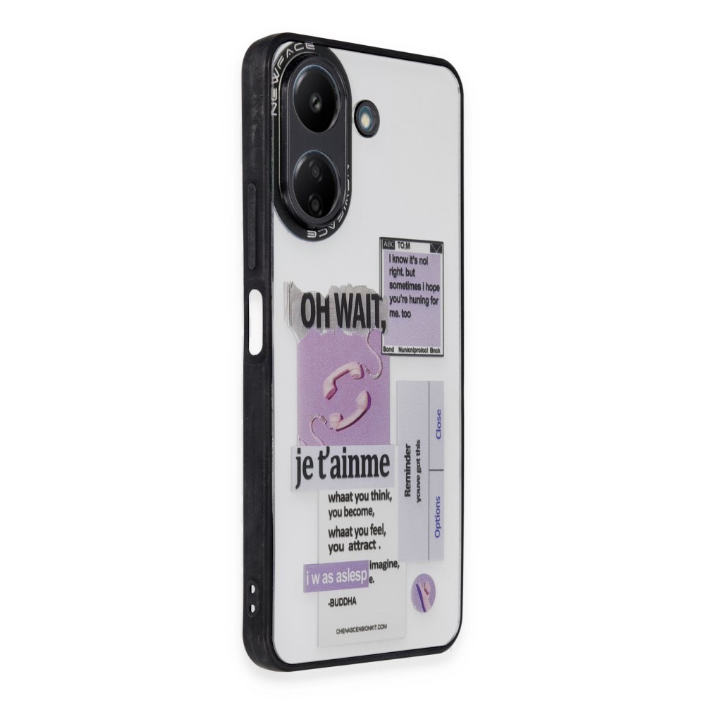 Redmi 13C Kılıf Mirror Desenli Kapak - Mirror - 4 Redmi 13C Kılıf Mirror Desenli Kapak - Mirror - 4
