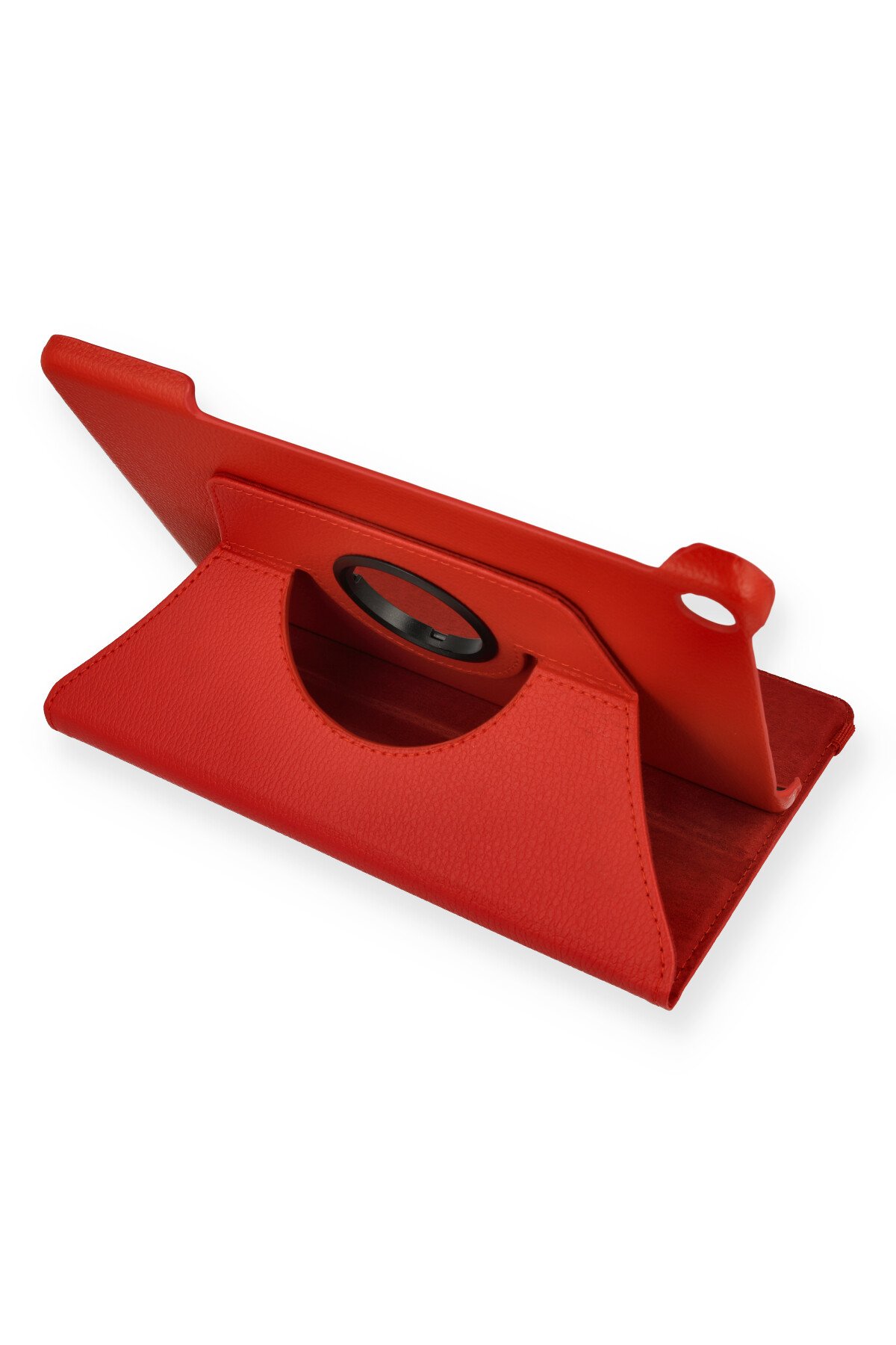  Lenovo Tab M10 TB328FU Kılıf 360 Tablet Deri Kılıf - Kırmızı