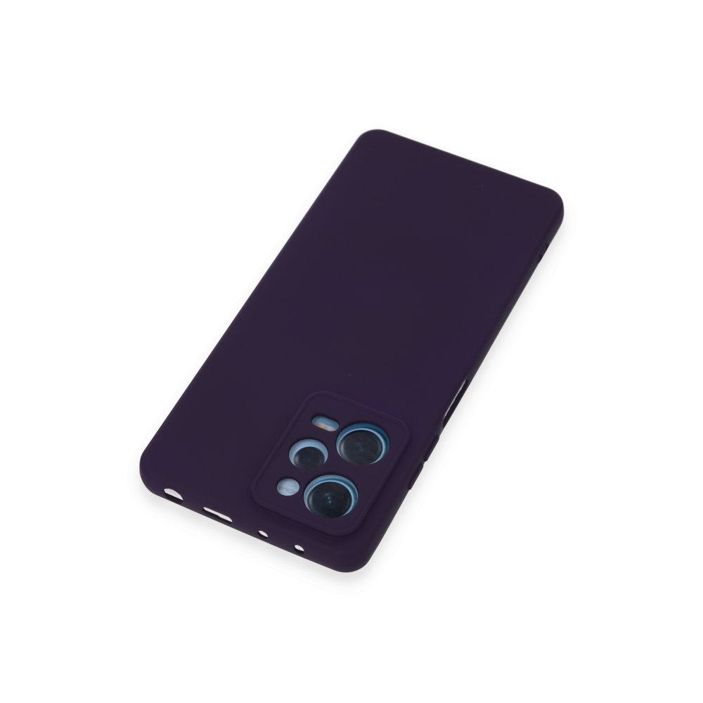 Redmi Note 12 Pro 5G Kılıf Nano içi Kadife Silikon - Mor Redmi Note 12 Pro 5G Kılıf Nano içi Kadife Silikon - Mor