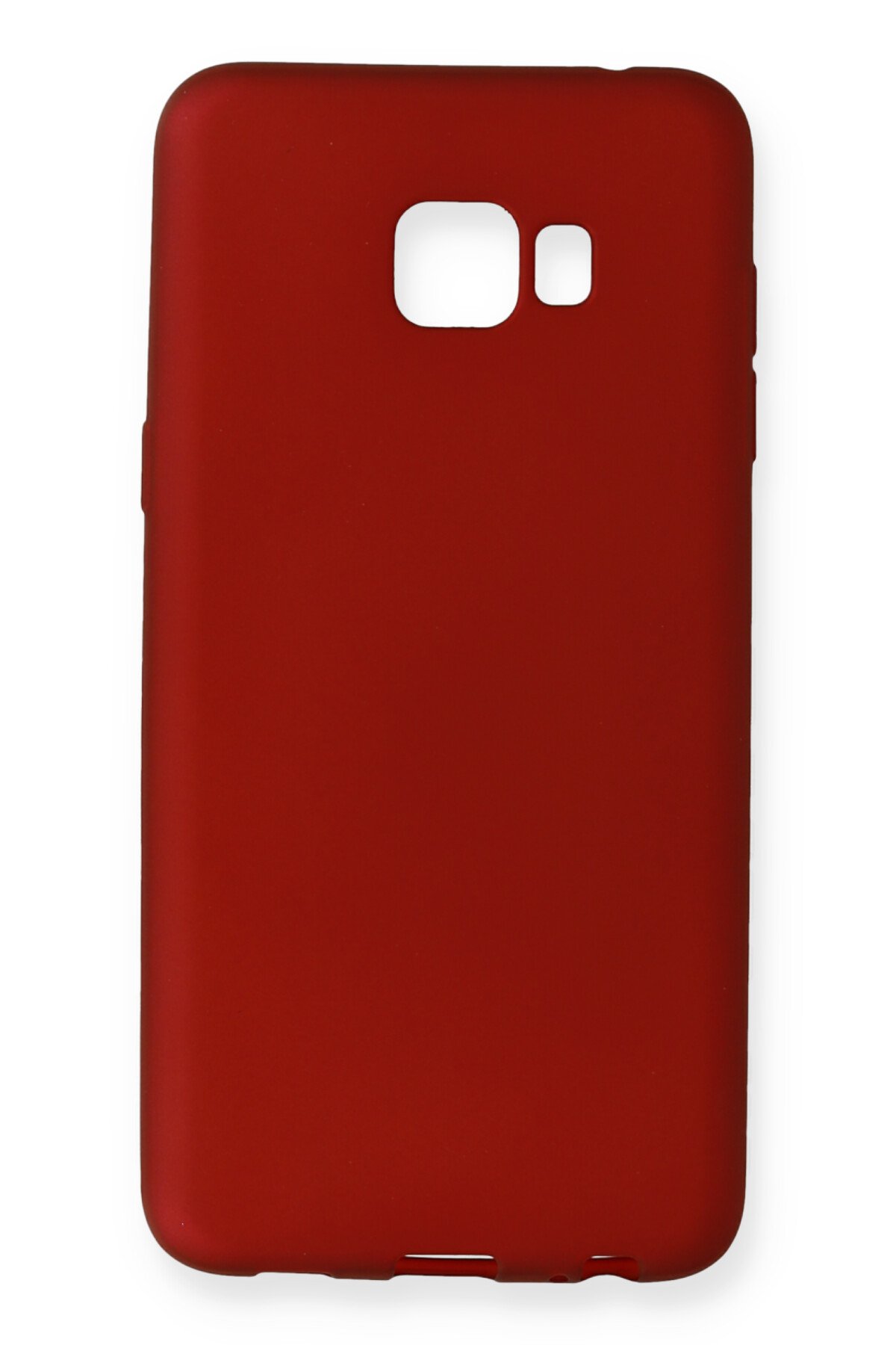  Samsung Galaxy C7 Pro Kılıf First Silikon - Bordo