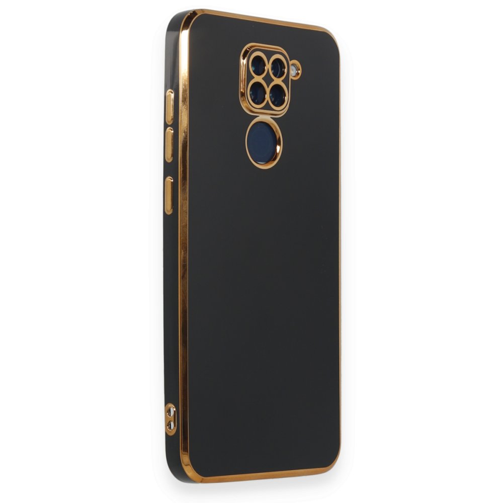 Redmi Note 9 Kılıf Volet Silikon - Siyah