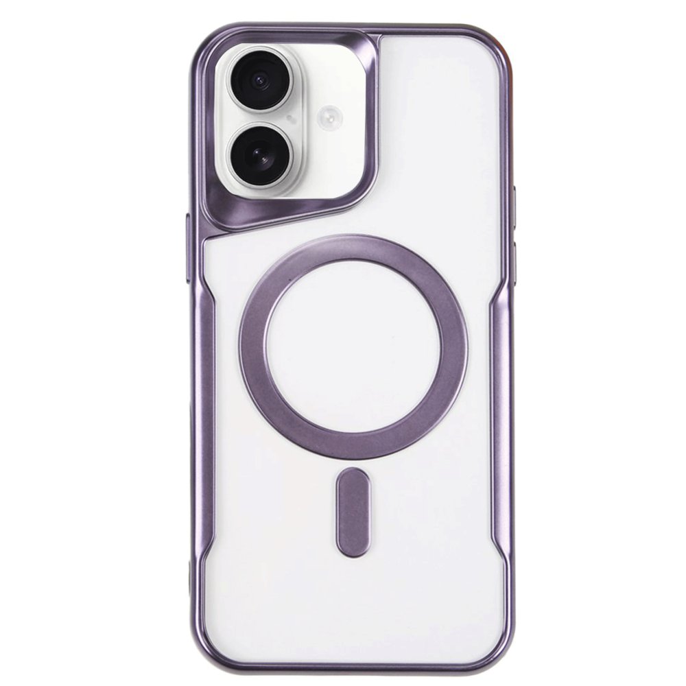 iPhone 16 Plus Kılıf Boyi Magsafe Silikon Kapak - Derin Mor  iPhone 16 Plus Kılıf Boyi Magsafe Silikon Kapak - Derin Mor