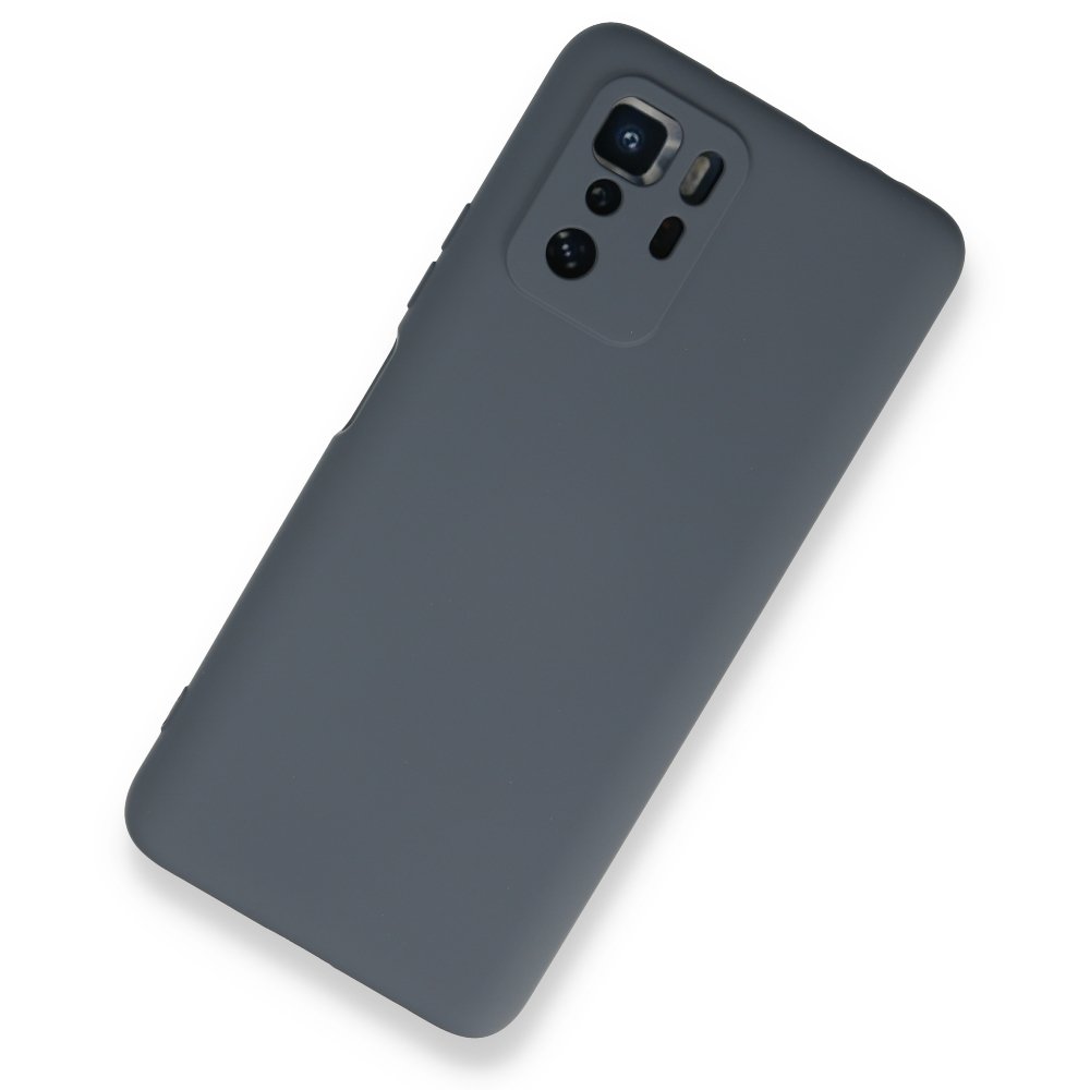  Xiaomi Poco X3 GT Kılıf Nano içi Kadife Silikon - Gri
