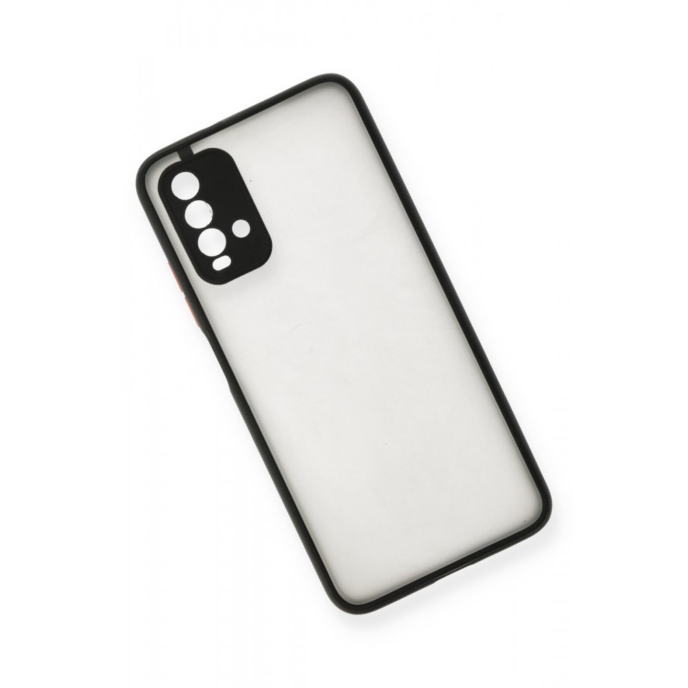 Redmi 9T Kılıf Montreal Silikon Kapak - Siyah