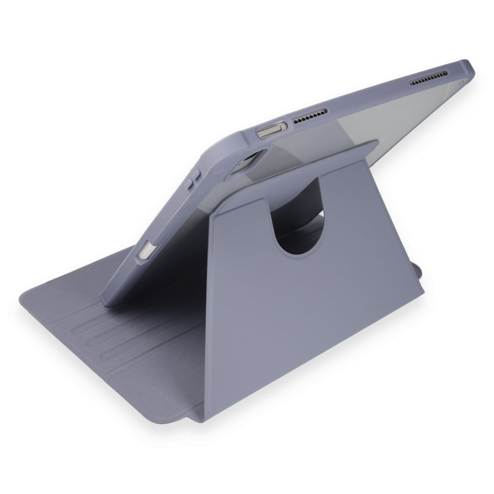  iPad 10.2 (7.nesil) Kılıf Starling 360 Kalemlikli Tablet Kılıf - Lila