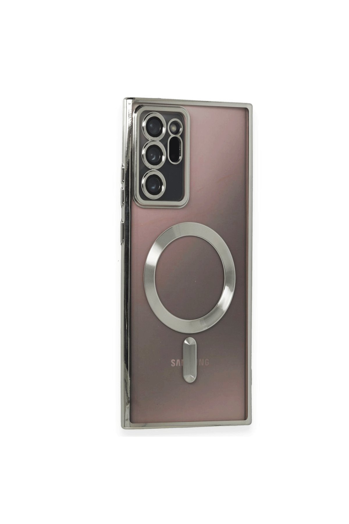 Samsung Galaxy Note 20 Ultra Kılıf Kross Magneticsafe Kapak - Titan Gri Samsung Galaxy Note 20 Ultra Kılıf Kross Magneticsafe Kapak - Titan Gri