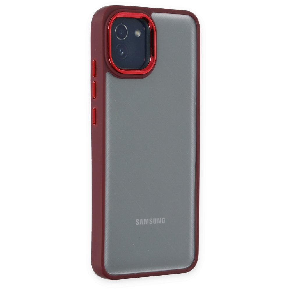  Samsung Galaxy A03 Kılıf Dora Kapak - Kırmızı