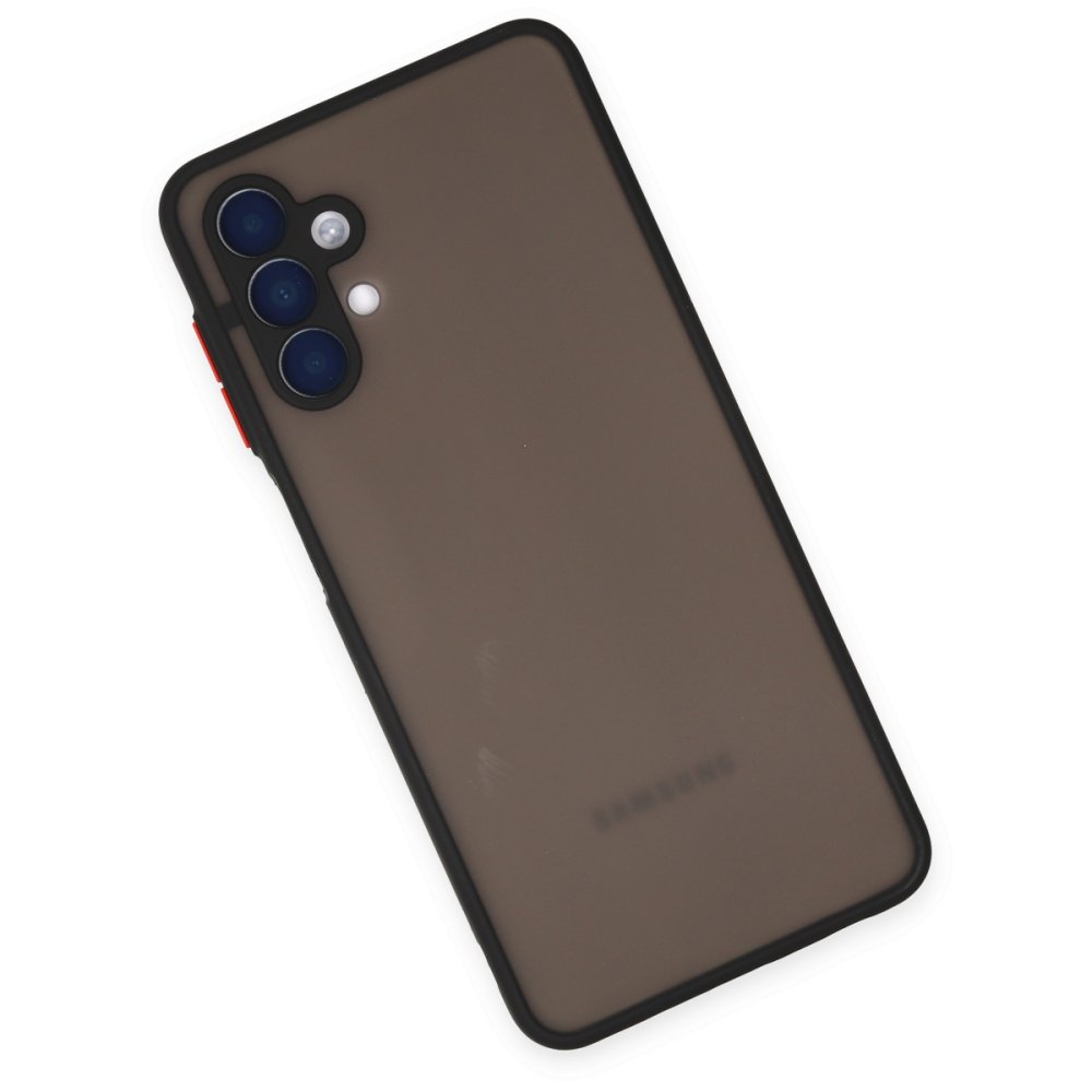  Samsung Galaxy A04S Kılıf Montreal Silikon Kapak - Siyah