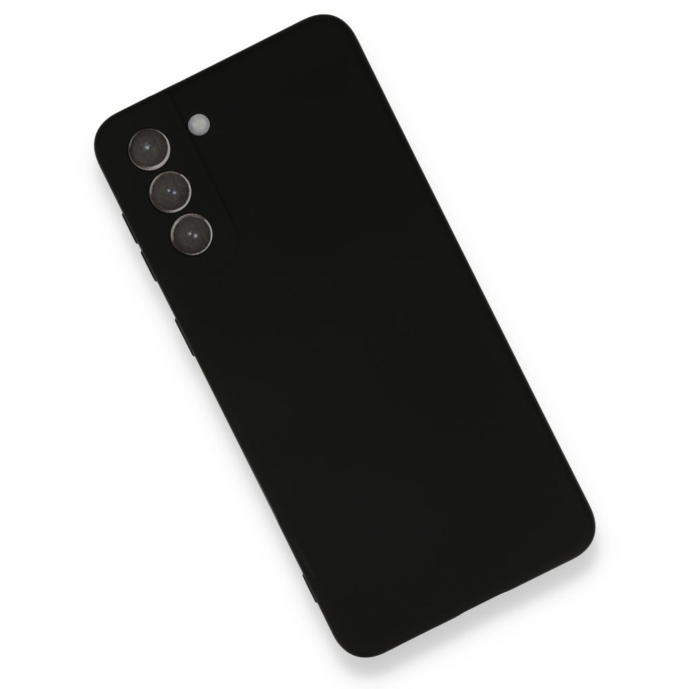  Samsung Galaxy S21 Plus Kılıf Nano içi Kadife Silikon - Siyah