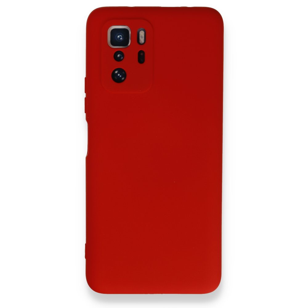  Xiaomi Poco X3 GT Kılıf Nano içi Kadife Silikon - Kırmızı