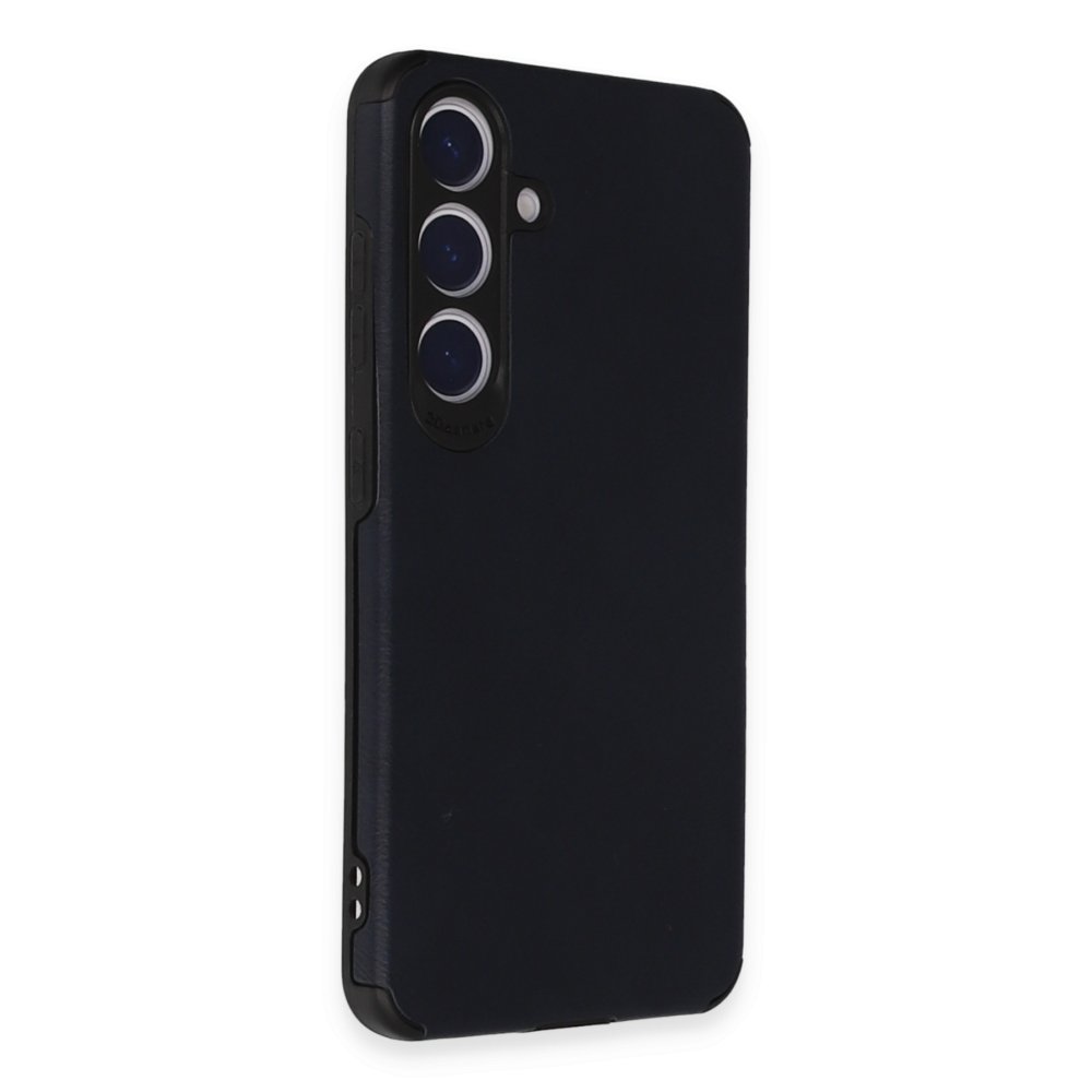  Samsung Galaxy S24 Kılıf Loop Deri Silikon - Lacivert