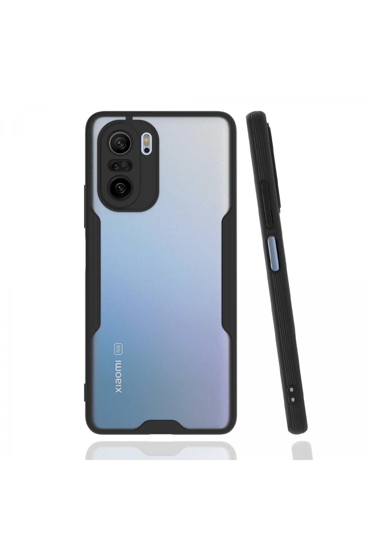 Xiaomi Mi 11i Kılıf Platin Silikon - Siyah Xiaomi Mi 11i Kılıf Platin Silikon - Siyah