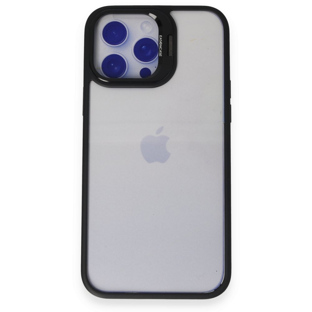 Joko iPhone 15 Pro Kılıf Roblox Lens Standlı Kapak - Siyah