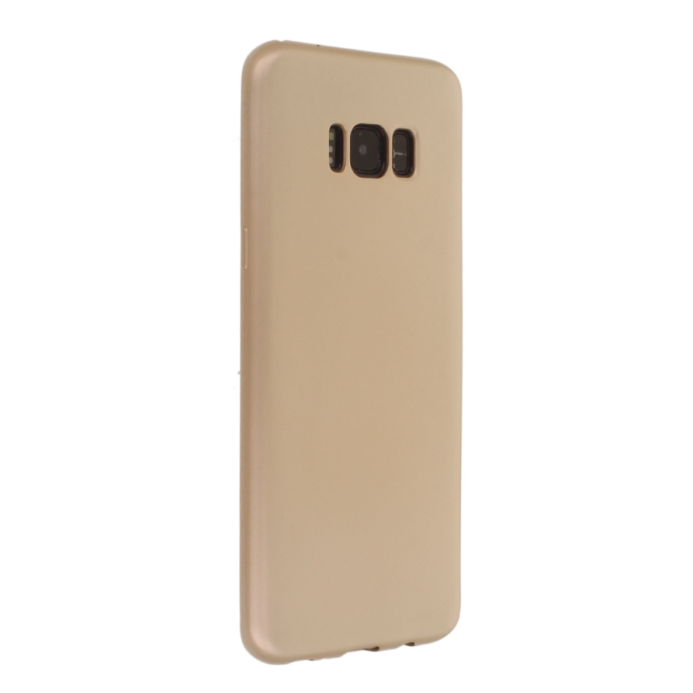  Samsung Galaxy S8 Plus Kılıf First Silikon - Gold