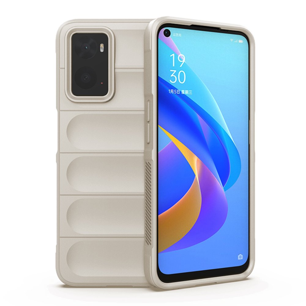  Realme 9i 4G Kılıf Optimum Silikon - Krem