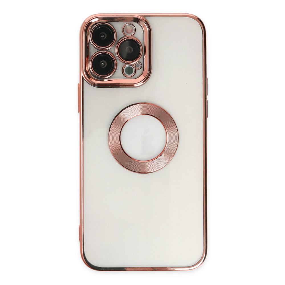  iPhone 13 Pro Max Kılıf Slot Silikon - Rose Gold