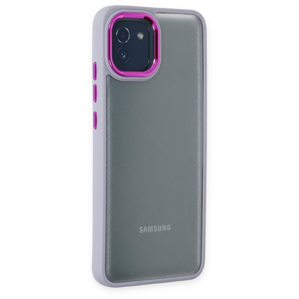  Samsung Galaxy A03 Kılıf Dora Kapak - Lila
