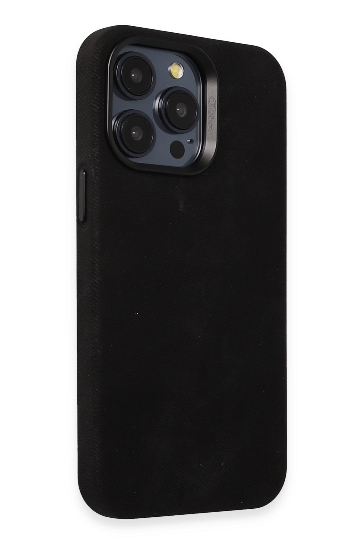 Joko iPhone 15 Pro Max Kılıf Velvet Magsafe Kapak - Siyah