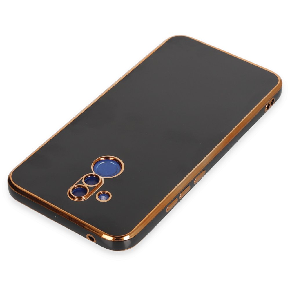 Huawei Mate 20 Lite Kılıf Volet Silikon - Siyah  Huawei Mate 20 Lite Kılıf Volet Silikon - Siyah