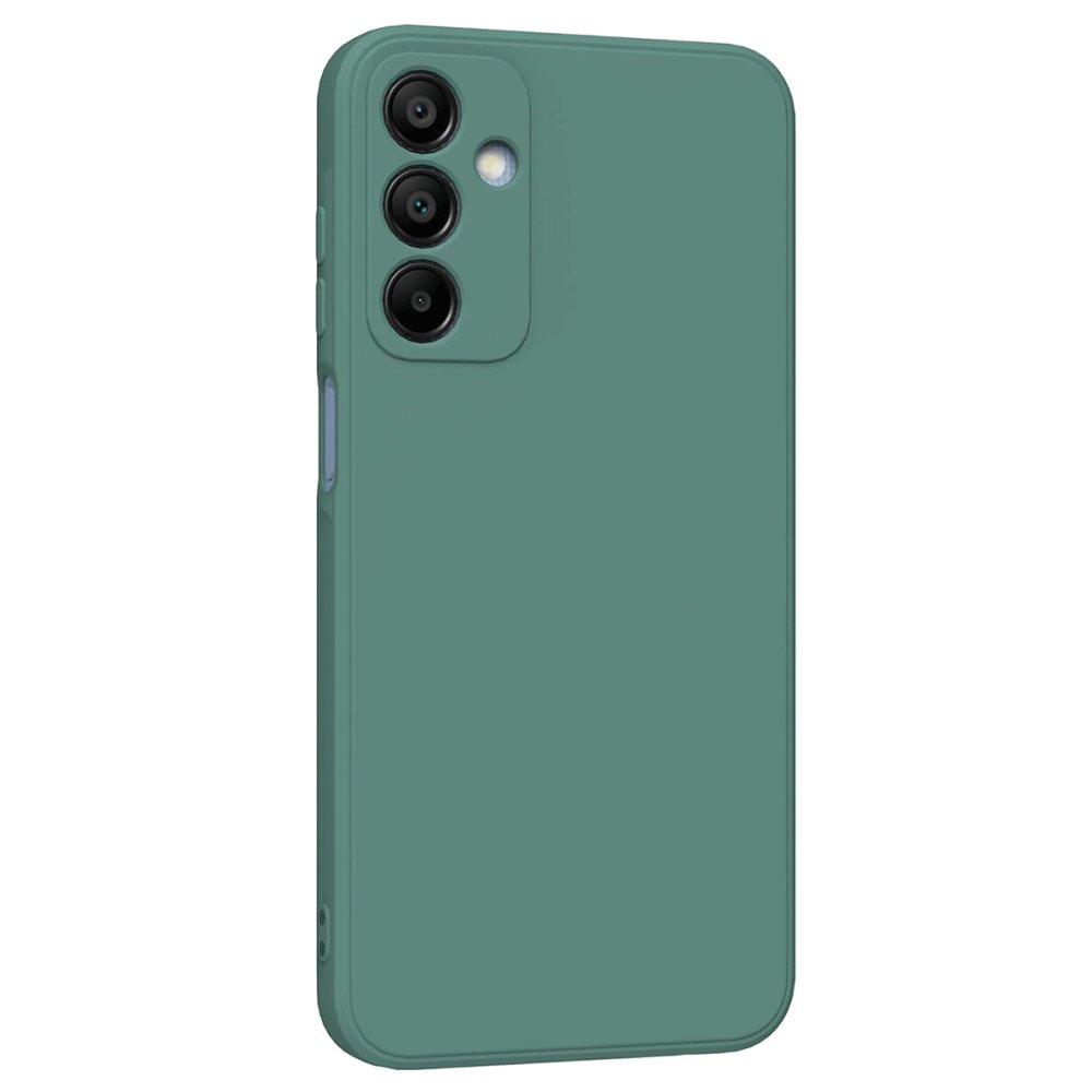  Samsung Galaxy A25 5G Kılıf First Silikon - Koyu Yeşil