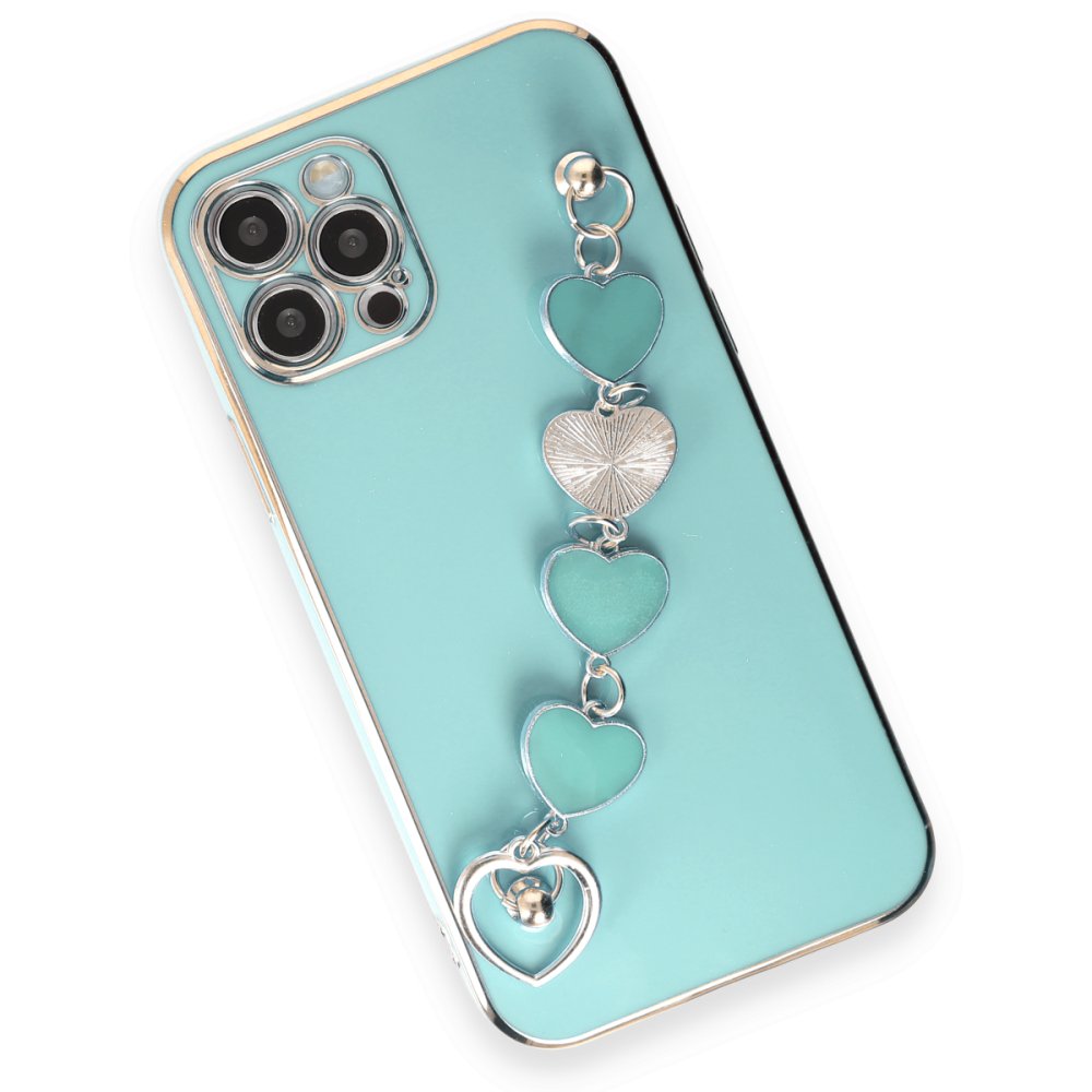 iPhone 12 Pro Kılıf Esila Silikon - Su Yeşili iPhone 12 Pro Kılıf Esila Silikon - Su Yeşili