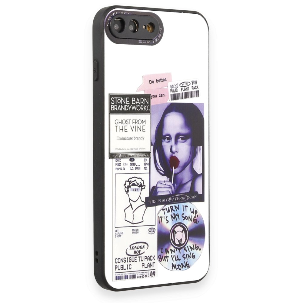  iPhone 8 Plus Kılıf Mirror Desenli Kapak - Mirror - 2