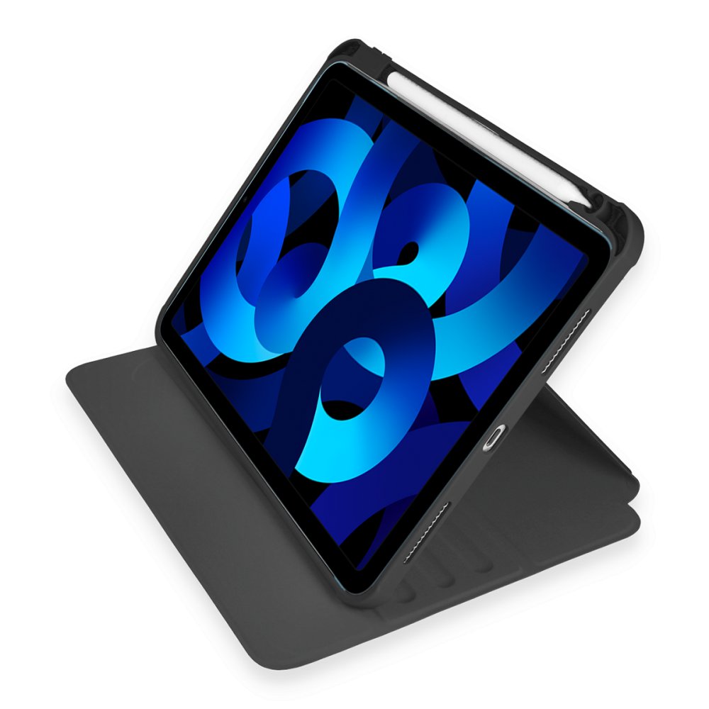 iPad Pro 10.5 Kılıf Starling 360 Kalemlikli Tablet Kılıf - Siyah