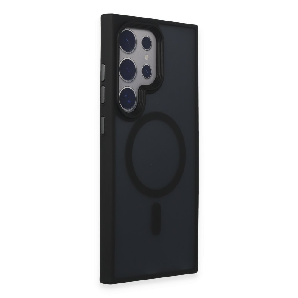  Samsung Galaxy S24 Ultra Kılıf Trex Magneticsafe Kapak - Siyah