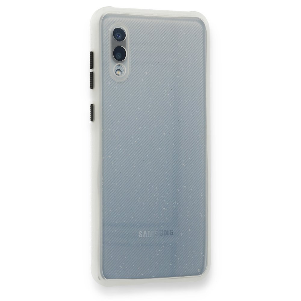  Samsung Galaxy A02 Kılıf Miami Şeffaf Silikon - Şeffaf