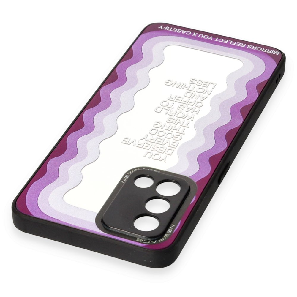  Oppo A74 4G Kılıf Mirror Desenli Kapak - Mirror - 5